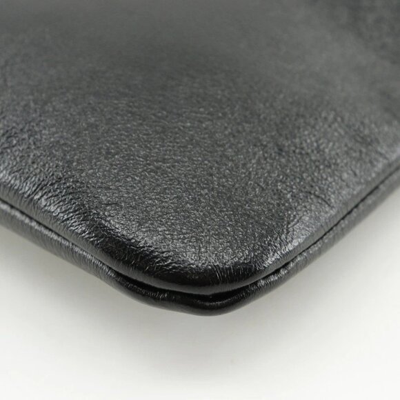 SAINT LAURENT PARIS Sacosh Shoulder Bag 581697 1GE0E 1000 NERO black leath - Picture 5 of 12